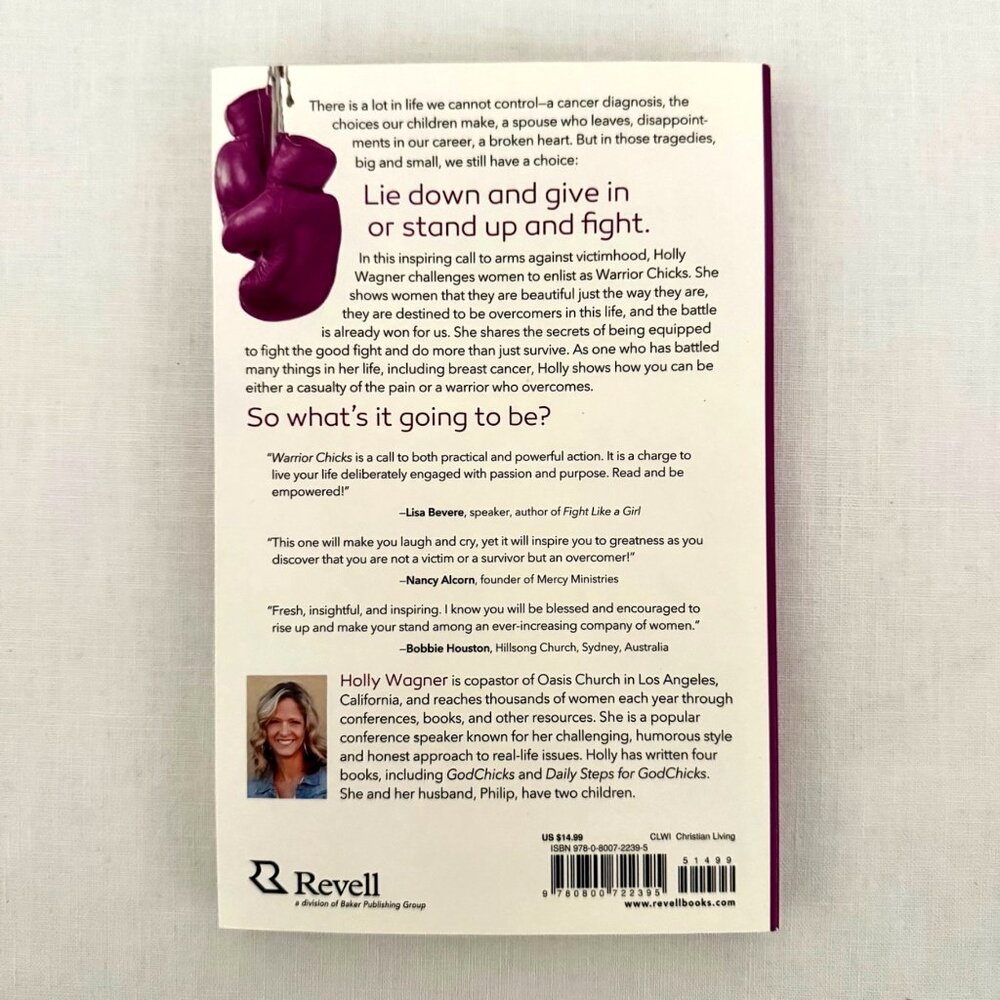 Warrior Chicks Book Holly Wagner Paperback Book 2015 Inspirational Self Help - Picture 3 of 7